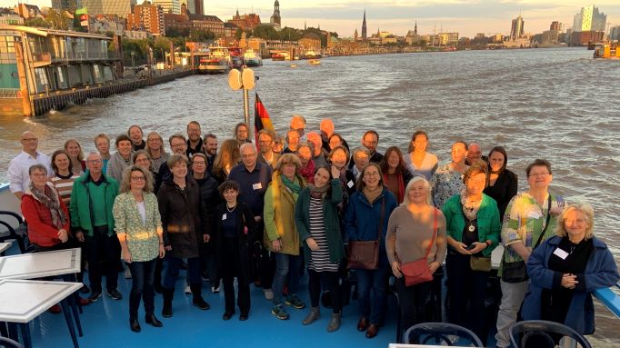 Bei der Netzwerktagung stand auch eine Rundfahrt im Hamburger Hafen auf dem Programm. | Foto: Aktion Mensch