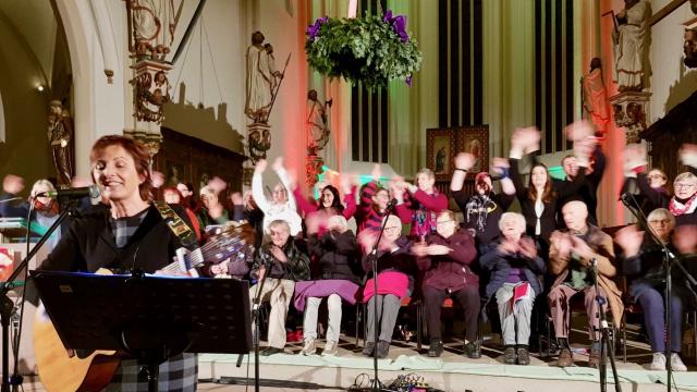 Chorleiterin Dagmar Henkel