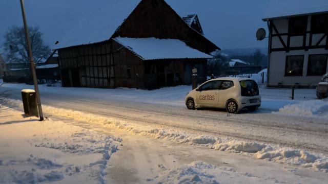 ... ist auf die Caritas und das Pflegeteam Verlass.
